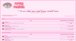 Desktop Screenshot of forum-feminin.com